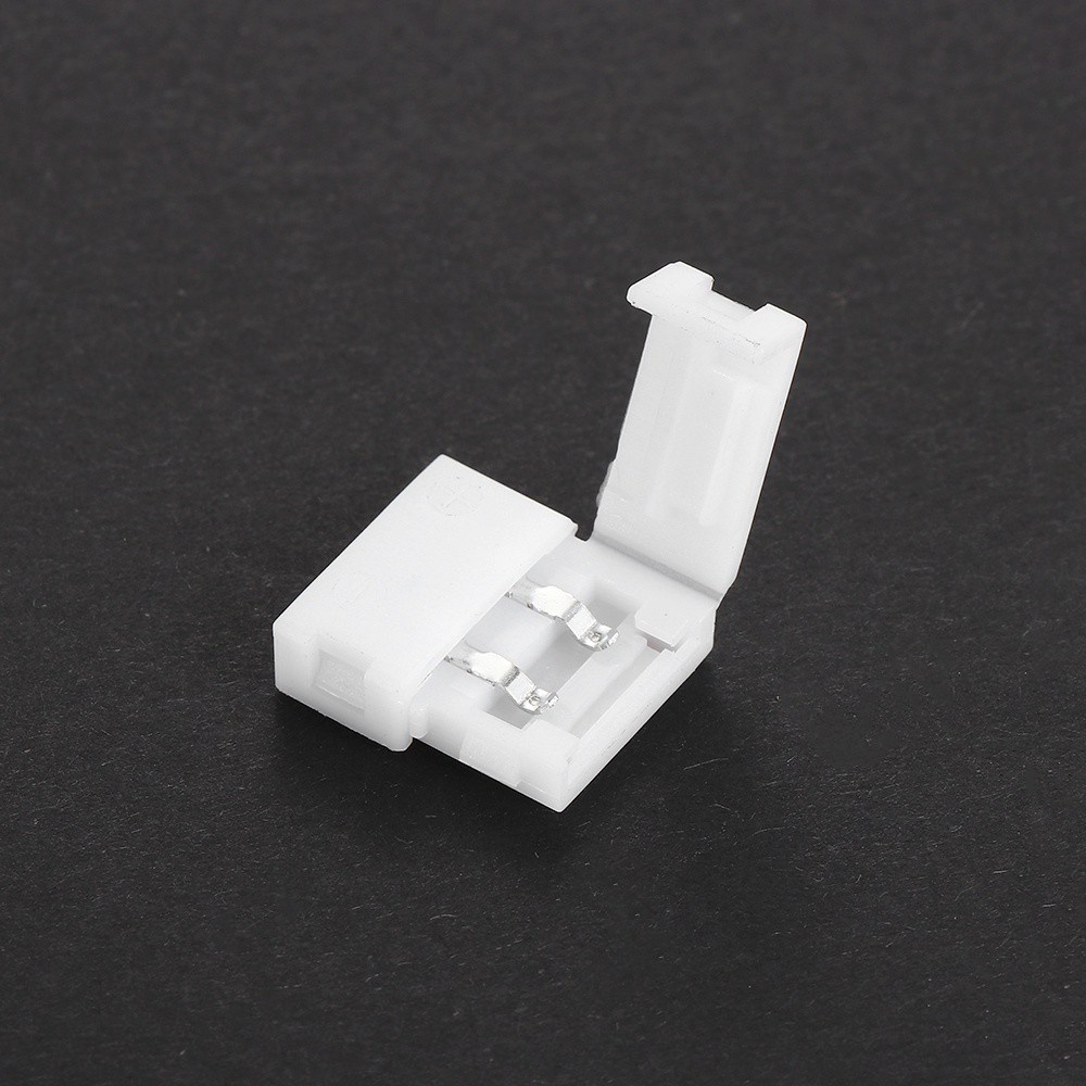 1 / 5 / 10 Đầu Nối 2 Chấu 8mm 10mm Cho Dải Đèn Led 3528 5050 Pcb