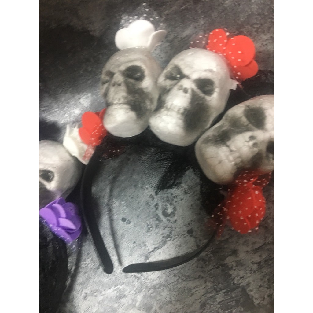 CÀI ĐẦU LÂU CÓ CHE MẶT HALLOWEEN