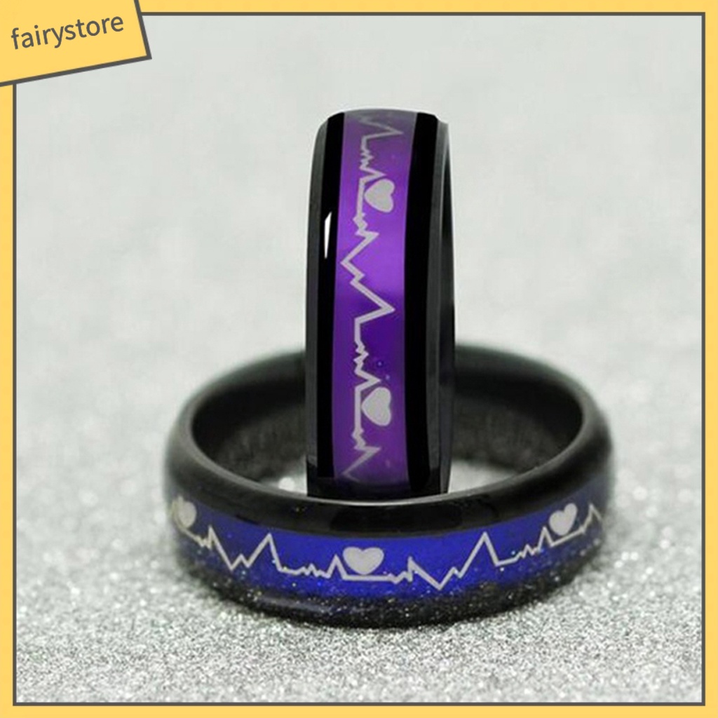 Nhẫn đổi màu theo cảm xúc Unisex