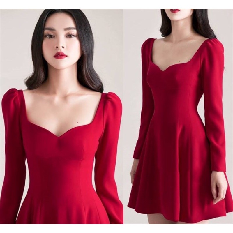Đầm đỏ The Shilla