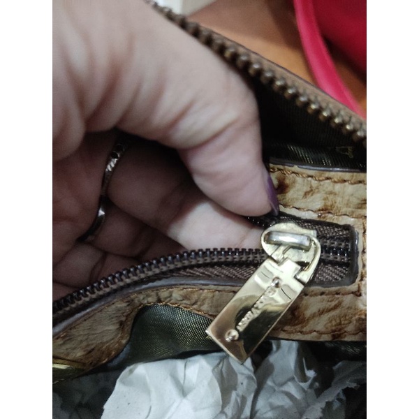 Túi Bally da đà điểu