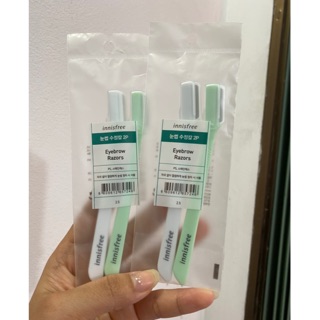 [ 2 Chiếc ] Dụng Cụ Cạo Lông Mày Innisfree Eyebrow Razors