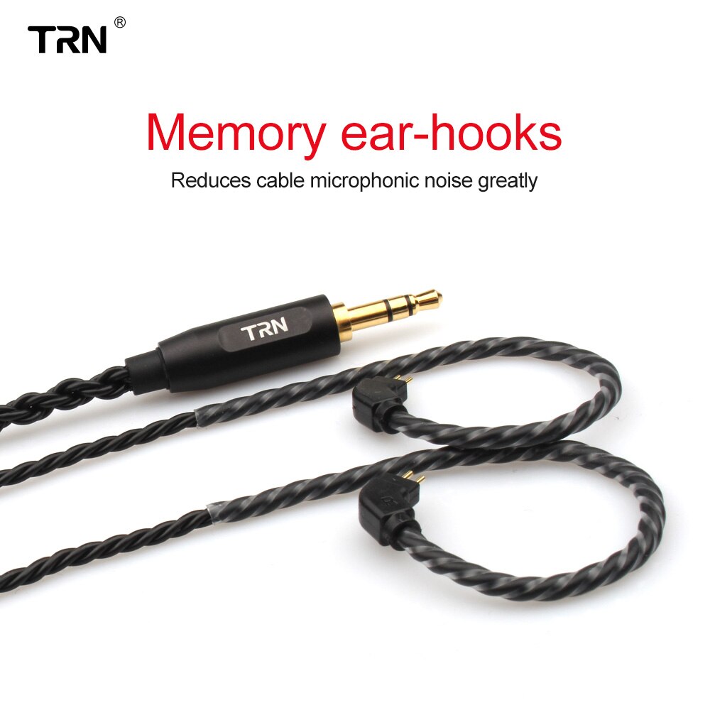 Dây Cáp Tai Nghe Có Mic 6 Lõi Mạ Bạc Mmcx / 2pin Cho Tfz Trn X6 Kz Asf Zs10 Cca C10