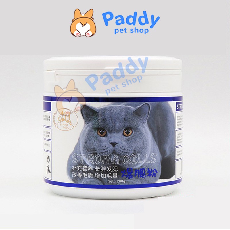 Bột Tăng Nọng Bánh Bao Dễ Thương Cho Mèo (200g)