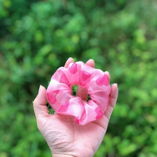 👉👉Dây cột tóc voan srunchies dễ thương hàn quốc