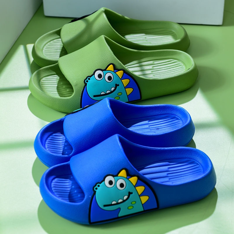 Dép Đi Trong Nhà Tắm Đế Mềm Chống Trượt Thời Trang Mùa Hè Cho Bé Trai