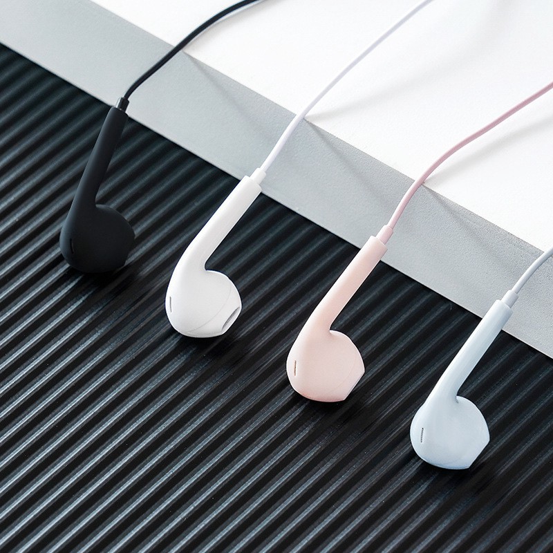 Tai Nghe Nhét Tai Có Dây U19 Giắc Cắm 3.5mm Tích Hợp Micro Chất Lượng Cao