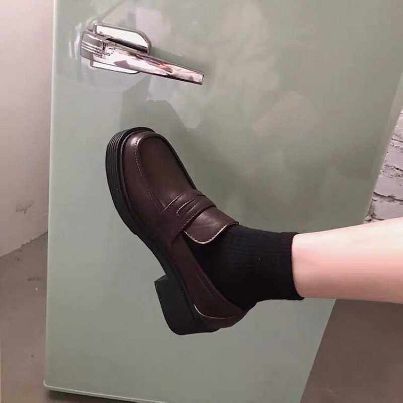 (Video tự quay) Giày búp bê mori đồng phục nữ sinh Loafer JK oxford vintage lolita Nhật Bản [Yannie] | BigBuy360 - bigbuy360.vn