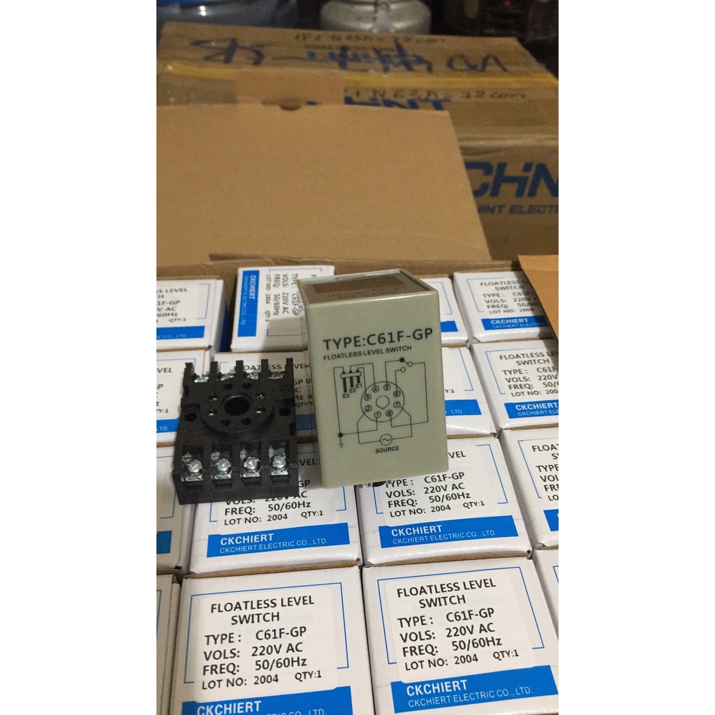 Rơ le mức nước relay mực nước CKC C61F-GP .