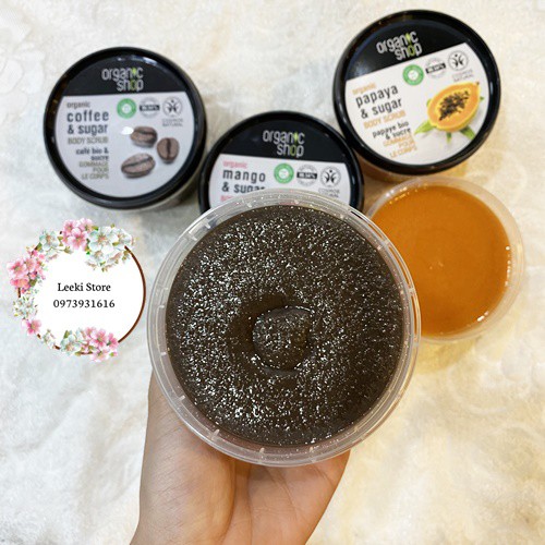 Tấy Tế Bào Chết Body Organic Shop