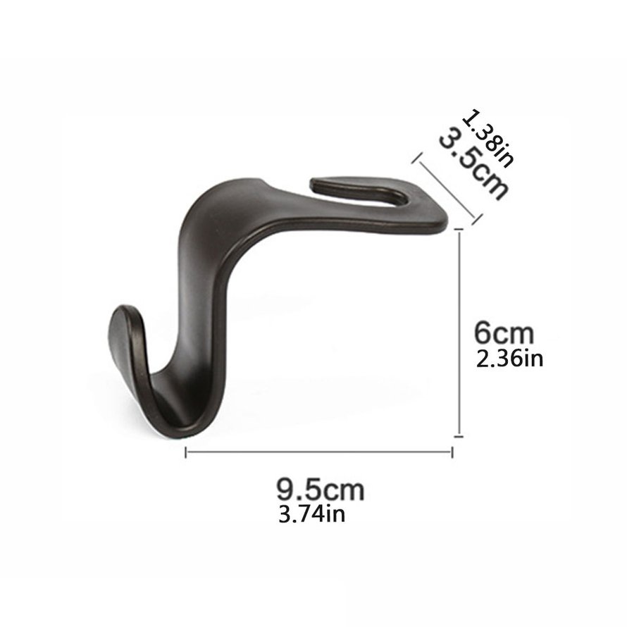 Móc Treo Đồ Gắn Lưng Ghế Xe Hơi Tiện Dụng
