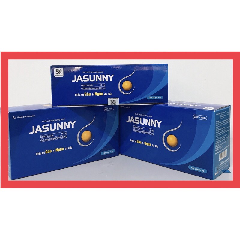 Dầu gội đầu jasunny/ jasunvy/ jasuvny/jasuvy hộp 50 gói