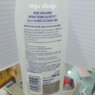Nước hoa hồng Nivea 200ml