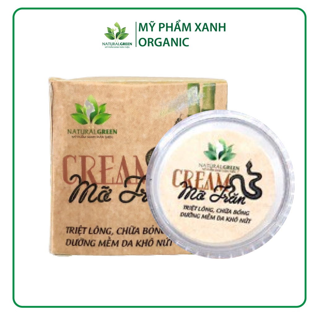 Cream mỡ trăn nano dưỡng da, dịu vết bỏng, se khít lỗ chân lông