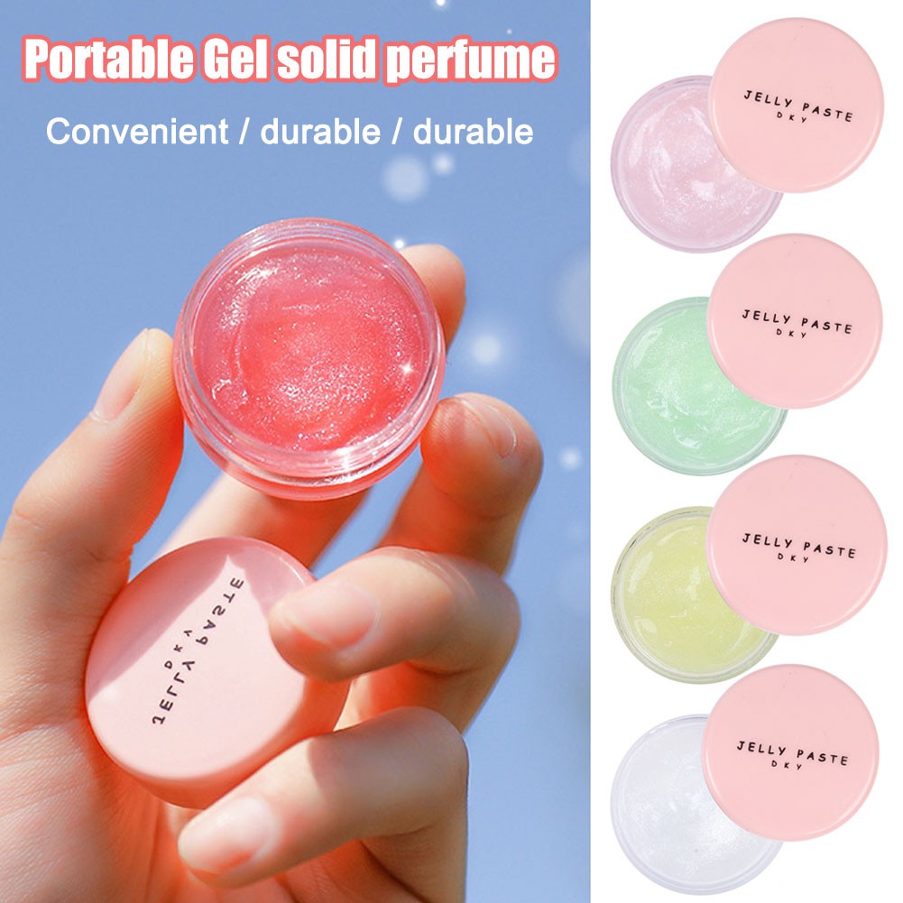 [Hàng mới về] Nước hoa dạng gel đặc lưu giữ mùi hương tươi tắn bền lâu nhỏ gọn dành cho cả nam và nữ