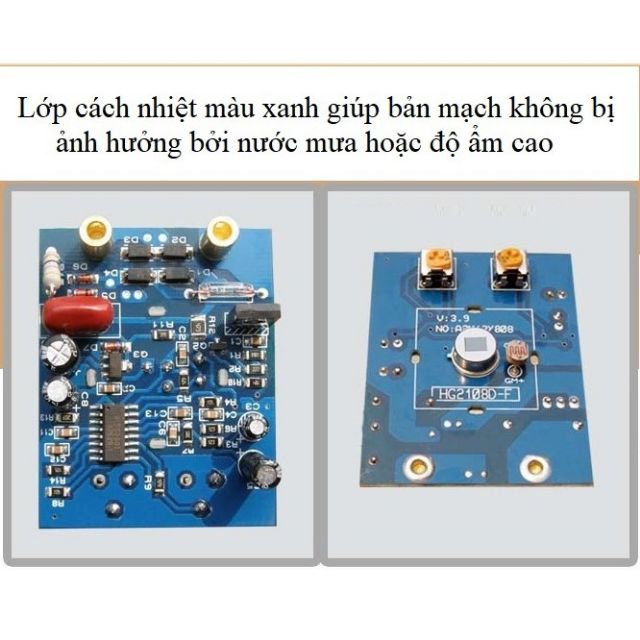 ĐÈN CẢM ỨNG HỒNG NGOẠI, BỘ CẢM BIẾN HỒNG NGOẠI (TẶNG KÈM ĐẾ ÂM TƯỜNG)