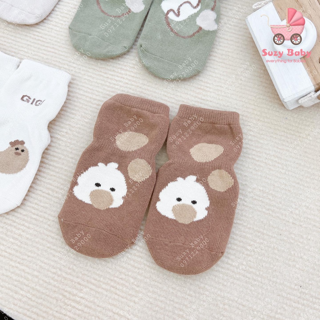 Tất nỉ thu đông nemo chống trượt cho bé - Suzy Baby
