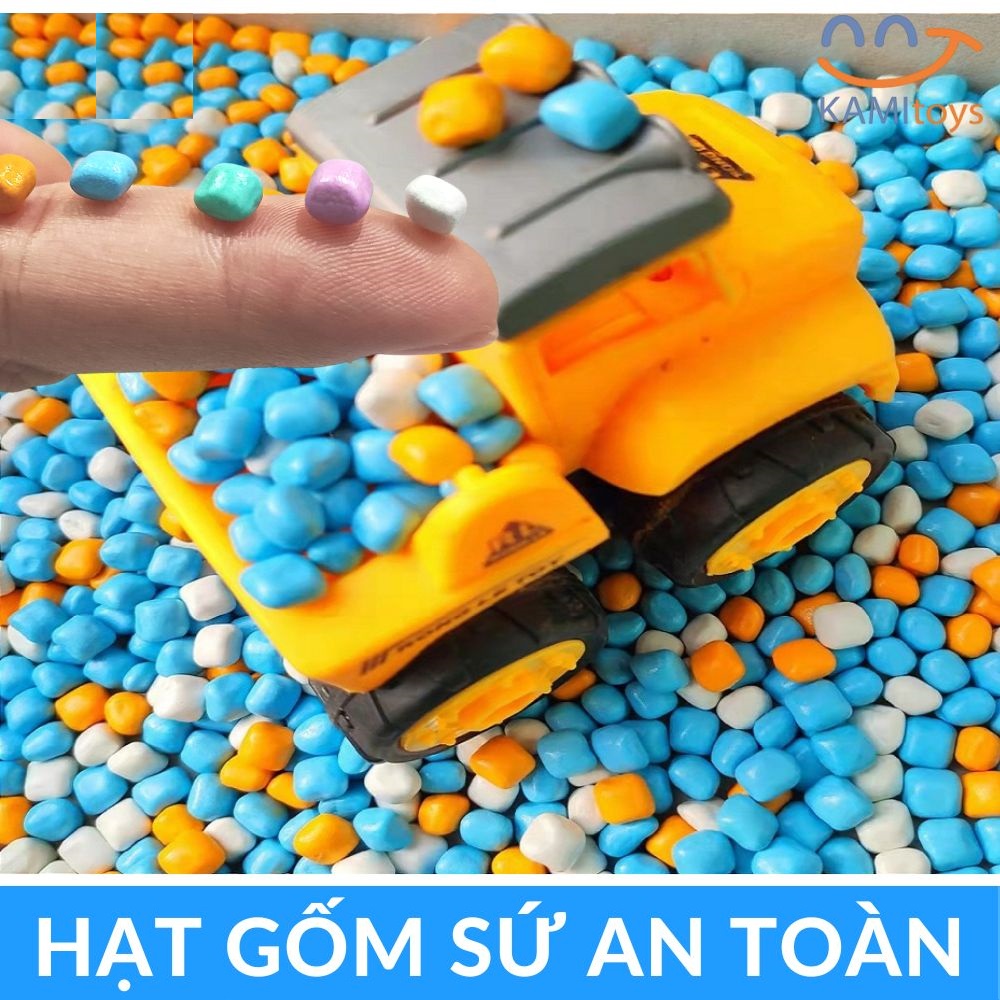 Đồ chơi xúc hạt muồng hạt gốm sứ cát động lực (Bán lẻ từng bộ phận) mã 50109