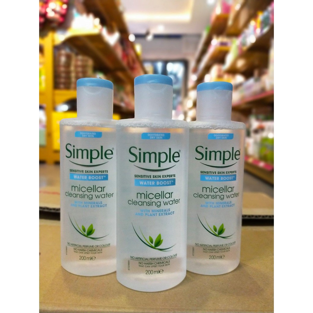 Nước Tẩy Trang Simple Micellar (200ml)