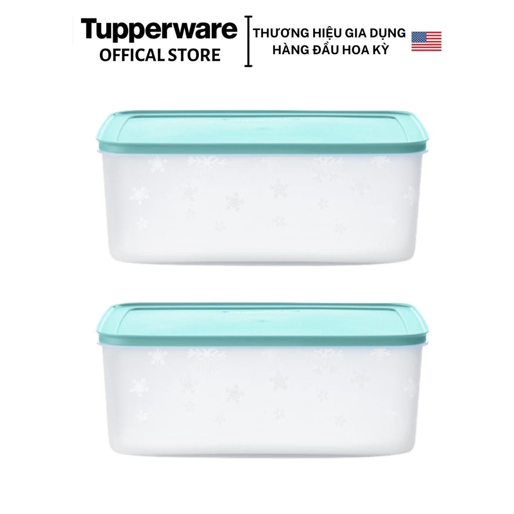 Hộp trữ đông Tupperware Freezermate Gen II 5.7L (01 hộp), kích thước lớn - Bảo hành trọn đời - Nhựa nguyên sinh an toàn