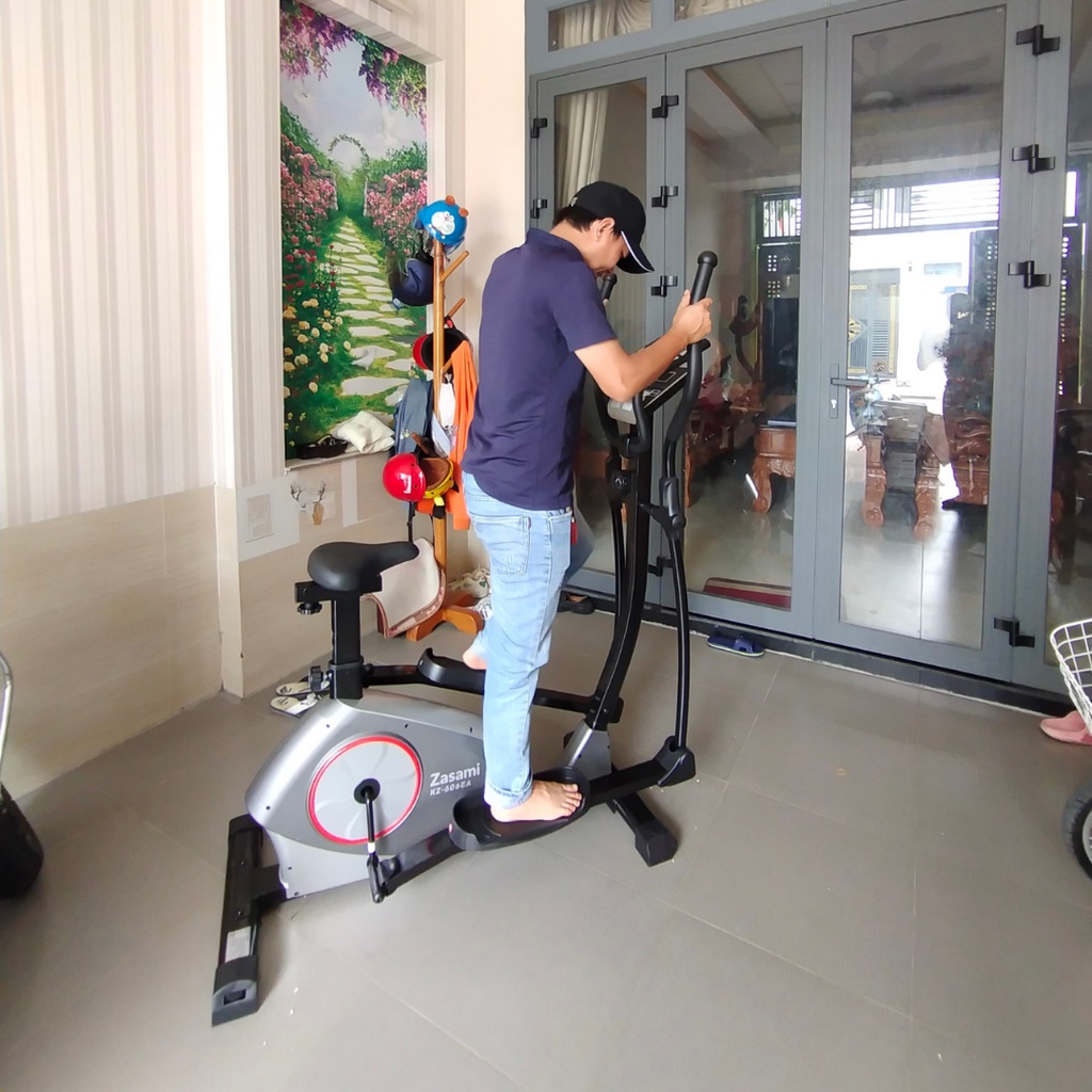 Xe Đạp Tập Thể Dục ZASAMI KZ-606EA Kháng Lực 8 cấp độ bảo hành 1 đổi 1 trong vòng 7 ngày