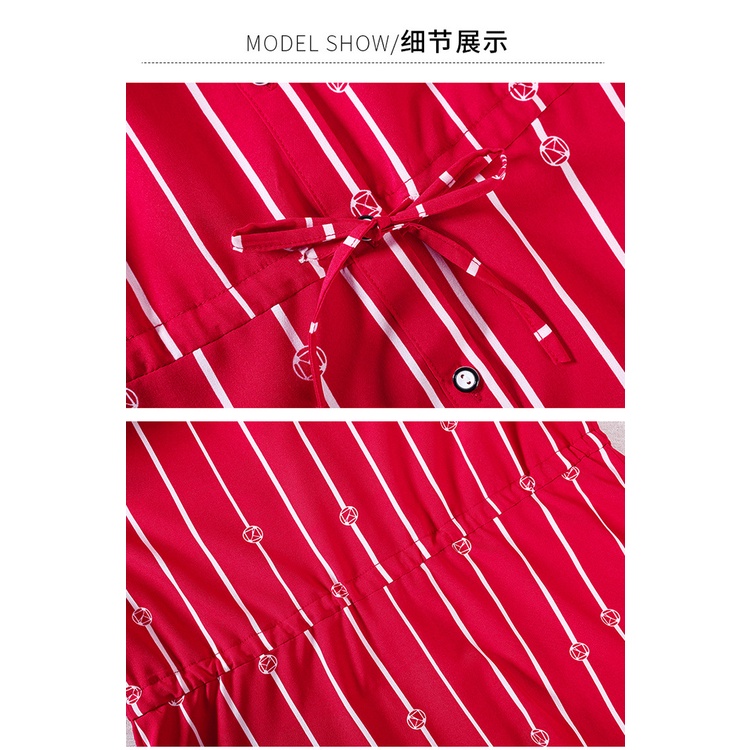 Áo Sơ Mi Voan Kẻ Sọc Dáng Ôm Thời Trang Hàn Quốc Dành Cho Nữ 2022