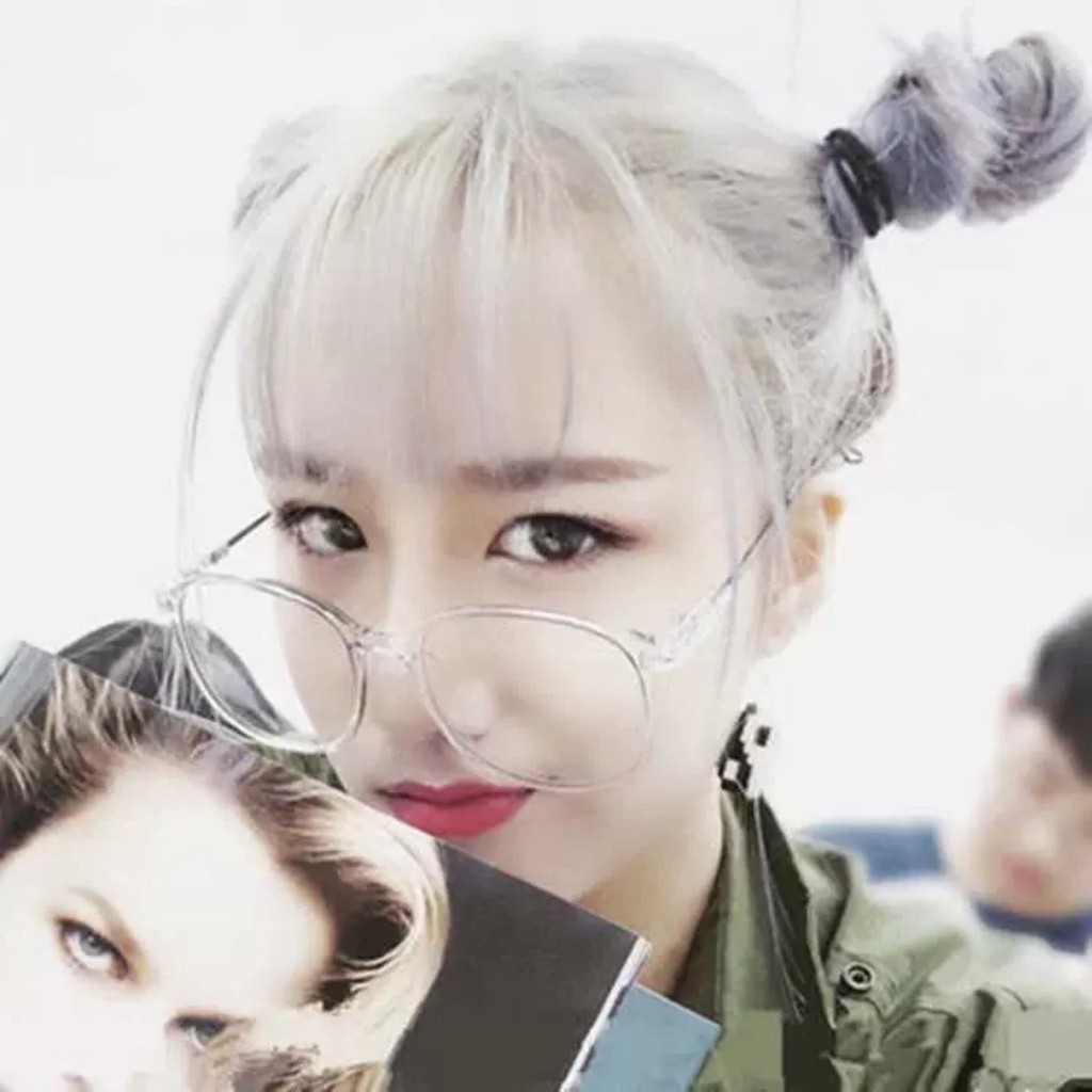 Gọng kính giả cận mắt vuông Unisex thời trang phong cách Hàn Quốc - Kính mắt Havana KM03 | BigBuy360 - bigbuy360.vn