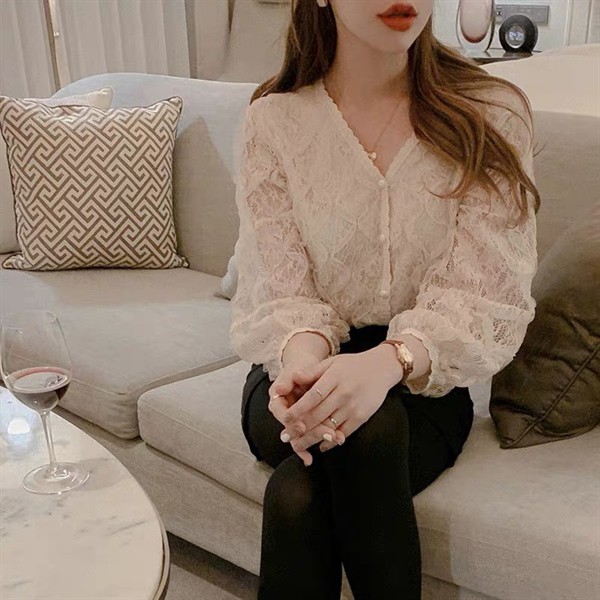 3107AR -ÁO REN NỮ ĐẸP GIÁ DẺ