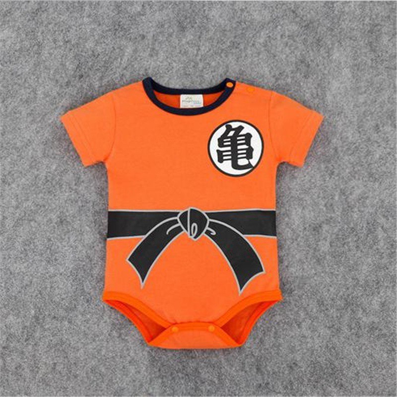 Bộ bodysuit một mảnh hình goku 7 viên ngọc rồng cho bé sơ sinh