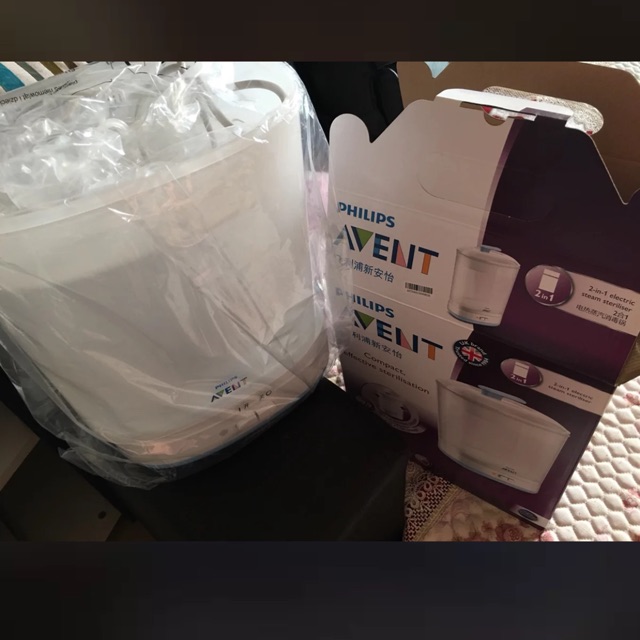 Máy tiệt trùng avent 2 in 1