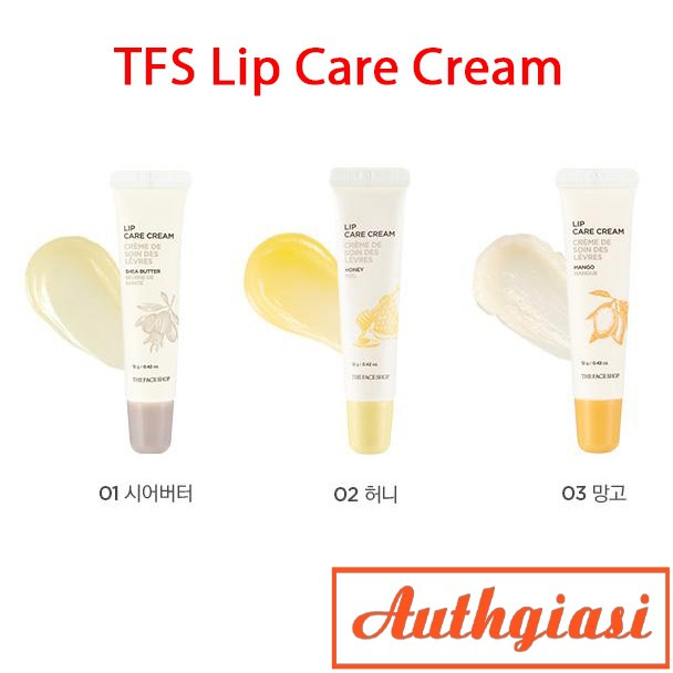Son dưỡng môi The Face Shop Lip Care Cream TFS fmgt Shea Butter Bơ \ Mango Xoài | BigBuy360 - bigbuy360.vn