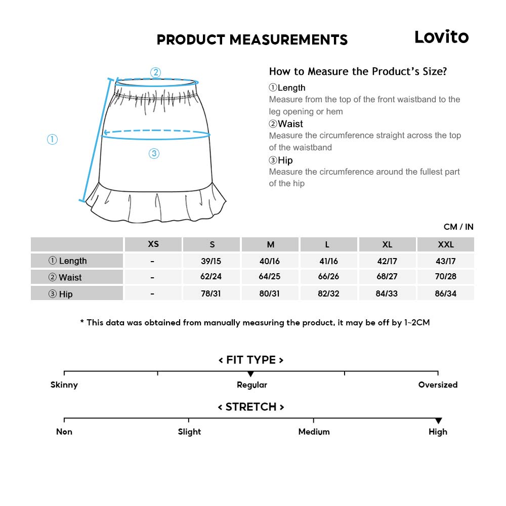 Chân váy thể thao Lovito có thắt lưng buộc màu trơn L02099 (Pink)