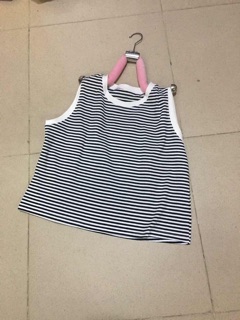 Áo tanktop kẻ nữ (có sẵn)