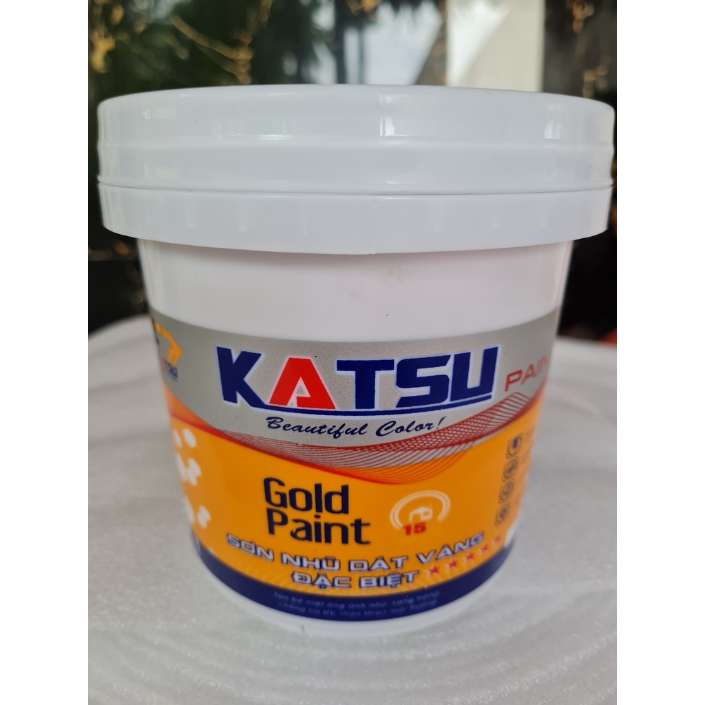 Sơn nhũ vàng 24k katsu đậm đặc