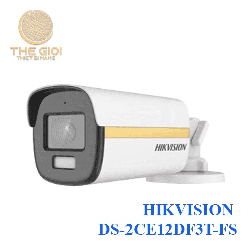 Camera có màu ban đêm trong khoản cách 40 mét HDTVI  2.0 Megapixel HIKVISION DS-2CE12DF3T-FS -Hàng chính hãng