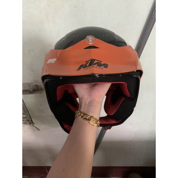Mũ bảo hiểm 3/4 KTM chính hãng