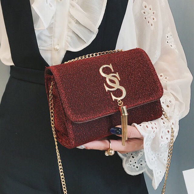 Túi Xách Quảng Châu Nam Nữ Ss Phối Nhũ