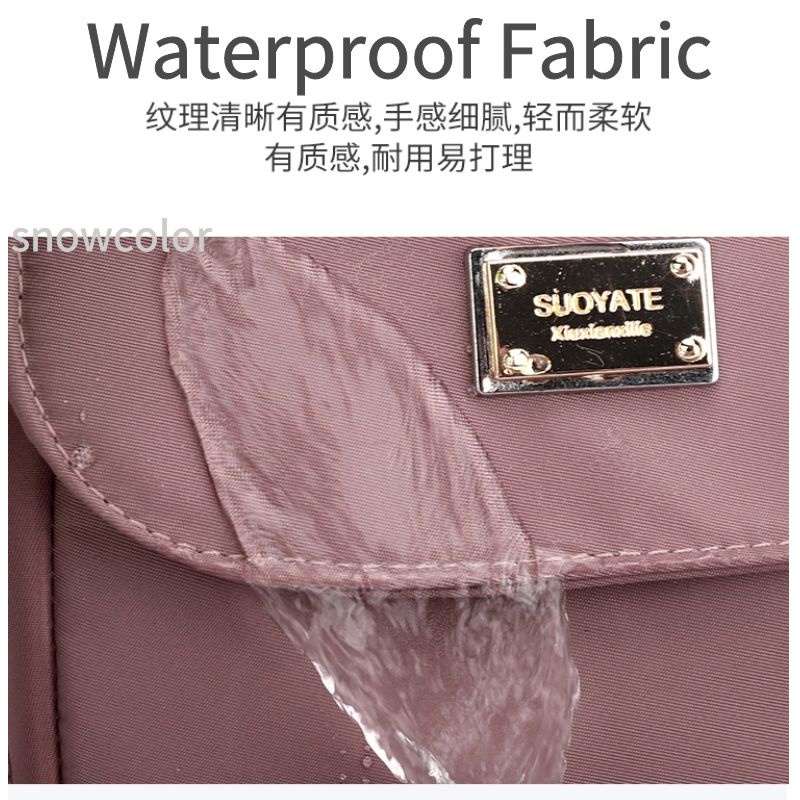 Beg Tangan Wanita Murah Cantik Túi Đeo Chéo Canvas Mini Chống Thấm Nước Phong Cách Hàn Quốc Beg Silang Perempuan Cho Nữ