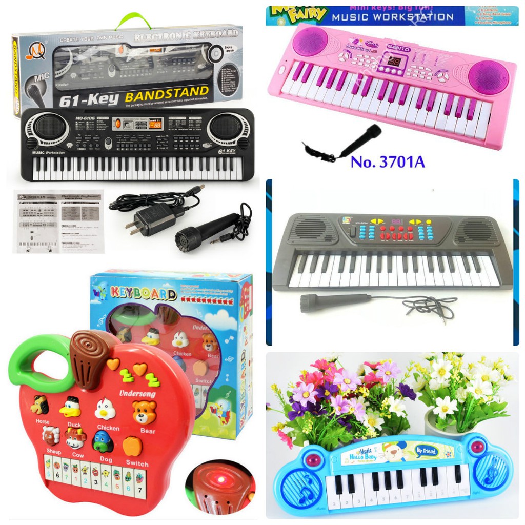 [XÃ KHO] ĐÀN PIANO 61 PHÍM, ĐÀN ORGAN 37 PHÍM, ĐÀN MINI ĐIỆN TỬ, ĐÀN TIẾNG ANH CHO BÉ TẶNG KÈM MIC [HCM]