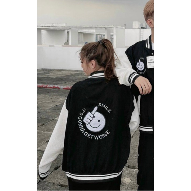 ÁO KHOÁC BOMBER  NAM NỮ CHẤT LIỆU KAKI NHUNG CAO CẤP SÀNH ĐIỆU THỜI TRANG