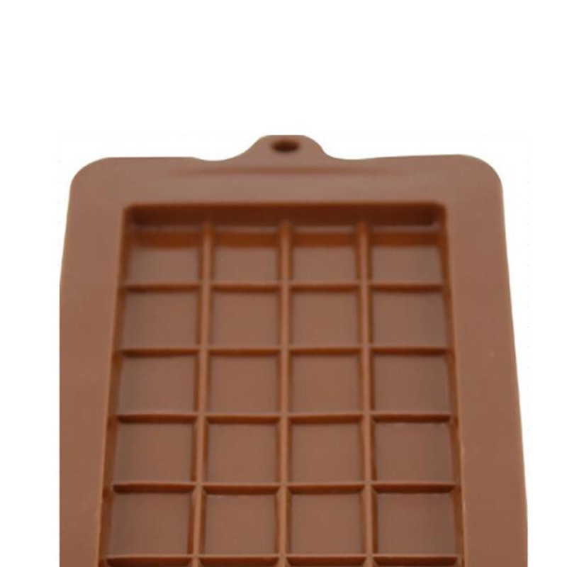 Khuôn sô cô la silicon kẻ caro 24 Walfos