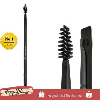  E.L.F. Studio Eyebrow Duo Brush - Cọ Kẻ Và Chải Mày 2 Đầu