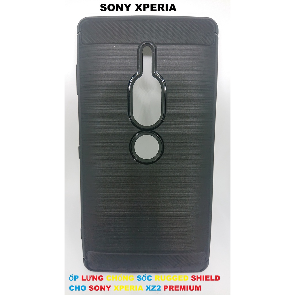 ỐP LƯNG CHỐNG SỐC RUGGED SHIELD CHO SONY XPERIA XZ2 PREMIUM