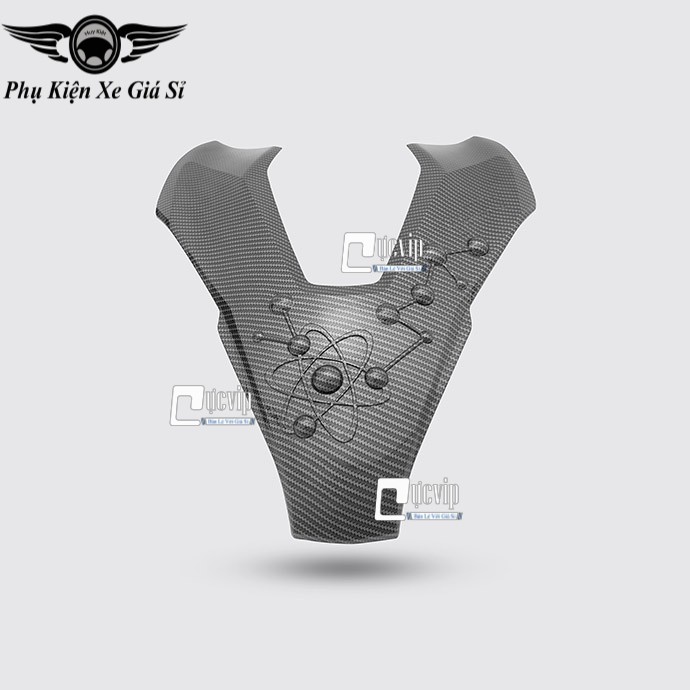 Ốp Mặt Nạ Lớn Xe Vision 2021 Carbon MS3806