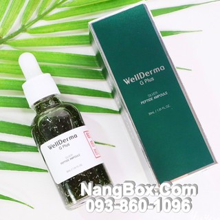 XẢ KHO Tinh Chất Nano Bạc WELLDERMA G PLUS SILVER PEPTIDE AMPOULE