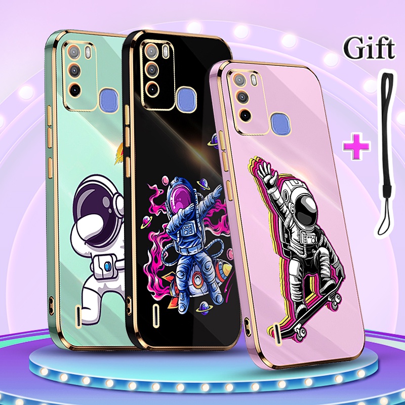 Ốp Lưng Chất Liệu TPU Silicone Họa Tiết Hoạt Hình Cho ITEL Vision 1 Pro S16 ITEL Vision 1 Pro S16