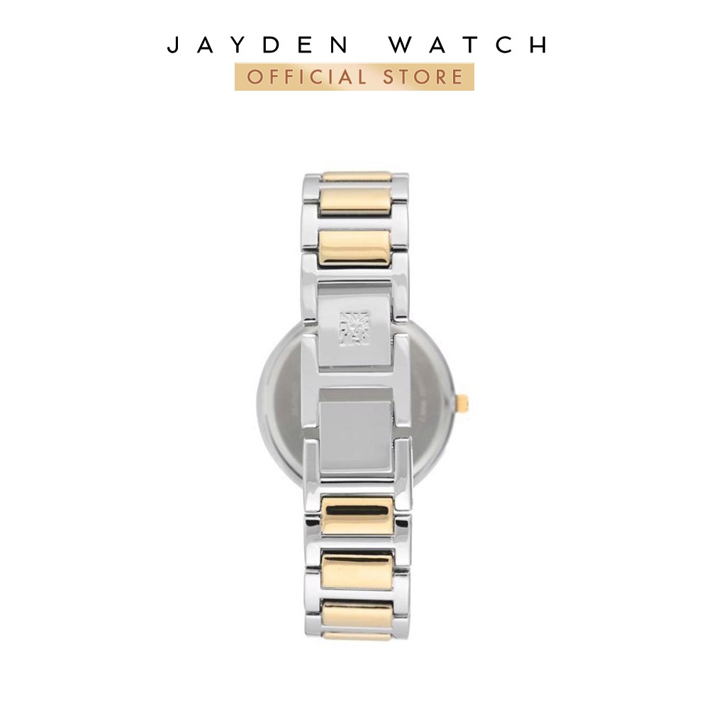 Đồng hồ Nữ Anne Klein 3407NVTT Two-tone & Navy dial 34mm