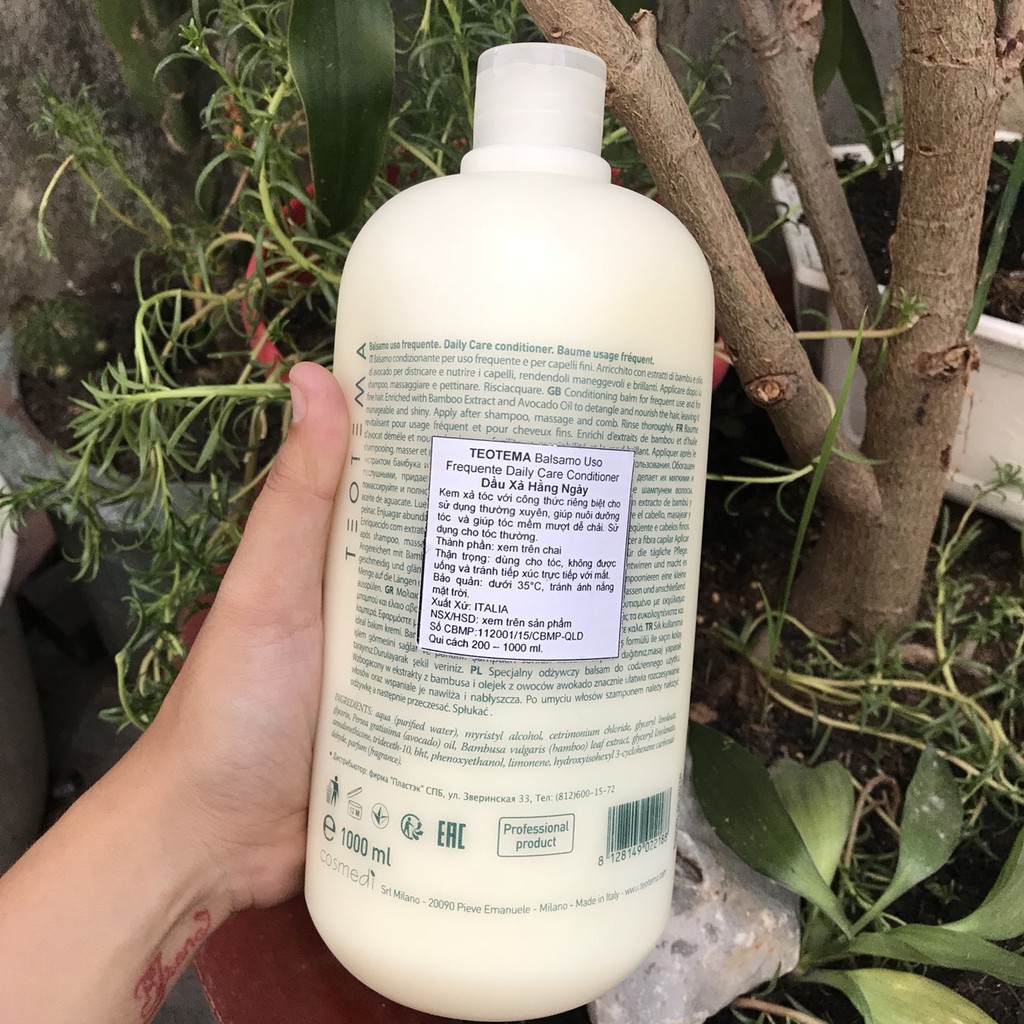 Dầu Xả Hàng Ngày Daily Care Conditioner TEOTEMA 1000ml