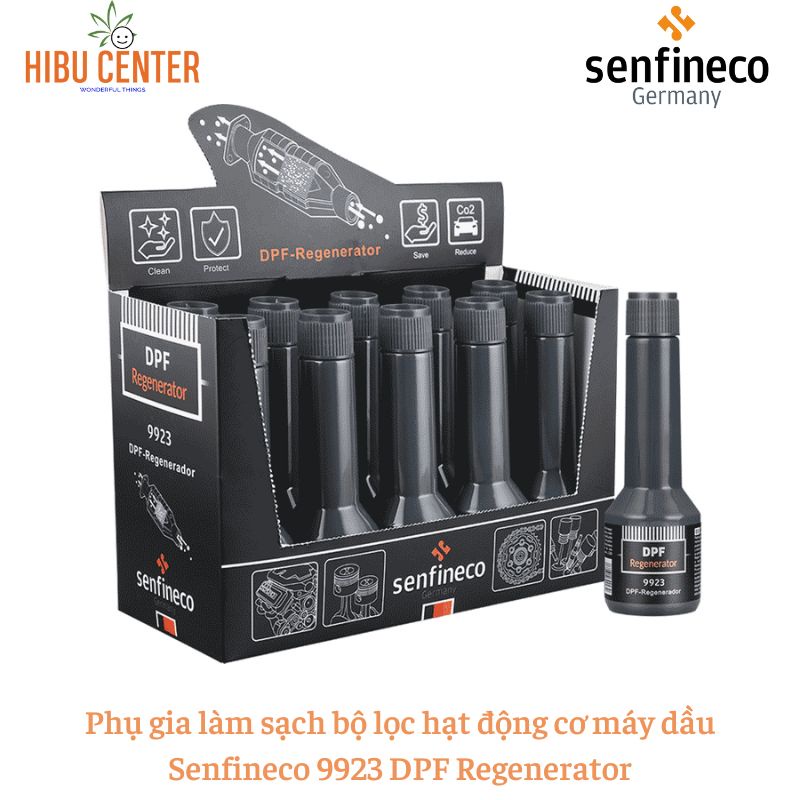 Chai Vệ Sinh Bộ Lọc Hạt Máy Dầu Diesel SENFINECO DPF ( Diesel Particule Filter ) 9923 60ml | HIBUCENTER