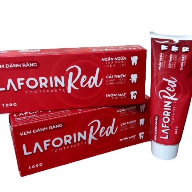 Kem Đánh Răng CPC1H LAFORIN RED - Tuýp 100g